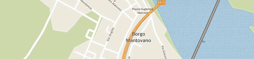 Mappa della impresa czs di bozzolo augusto sas a REVERE