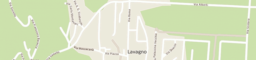 Mappa della impresa asilo nido biancaneve a LAVAGNO