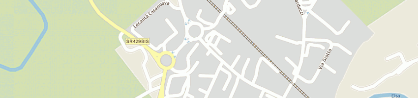 Mappa della impresa banca cr firenze filiale di poggibonsi n 2 a POGGIBONSI