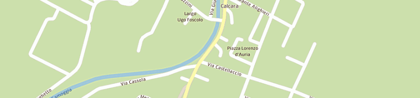 Mappa della impresa panificio rebottini di sentimenti franco e c snc a CRESPELLANO