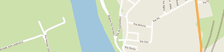 Mappa della impresa poltronieri romeo a OSTIGLIA