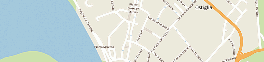 Mappa della impresa martini cristina a OSTIGLIA