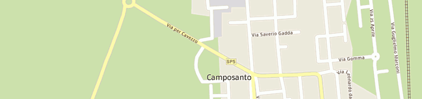 Mappa della impresa monelli cesare a CAMPOSANTO
