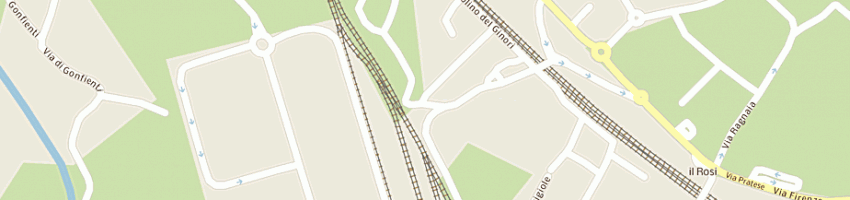 Mappa della impresa marchetti fausto a PRATO