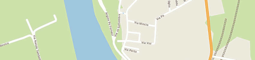 Mappa della impresa genesini paolo a OSTIGLIA