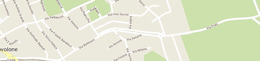 Mappa della impresa tondello flavio a BOVOLONE