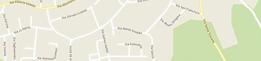 Mappa della impresa bresciani elena a ZEVIO