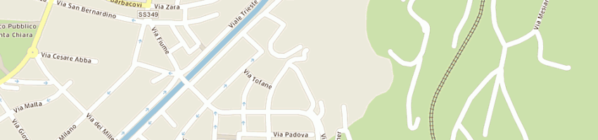 Mappa della impresa g e g media di giorgio dal brollo e c (snc) a TRENTO
