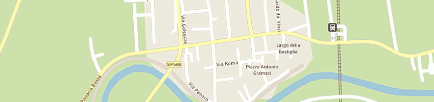 Mappa della impresa il giardino segreto di borghi elisa a CAMPOSANTO