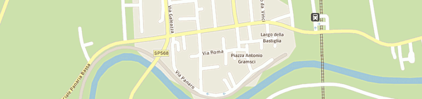 Mappa della impresa malaguti gianni a CAMPOSANTO