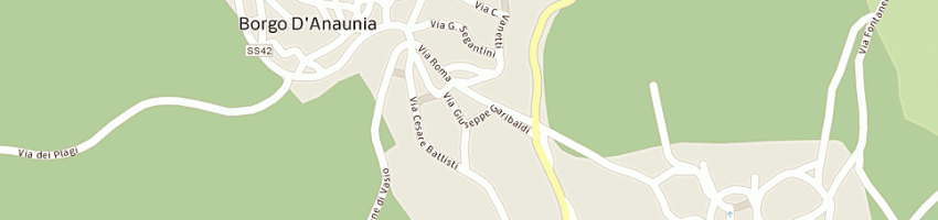 Mappa della impresa cedaf sas di fochesato anna maria e c a FONDO