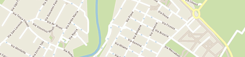 Mappa della impresa dami paolo a CAMPI BISENZIO