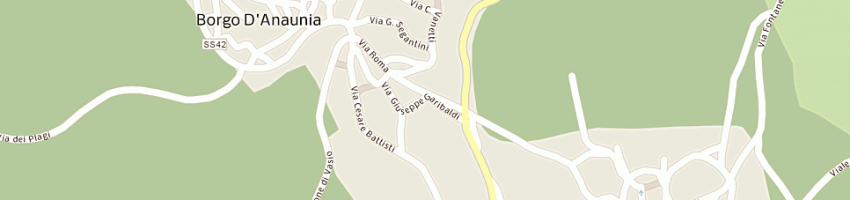 Mappa della impresa callovini vincenzo a FONDO