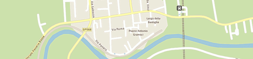 Mappa della impresa bignardi loretta a CAMPOSANTO