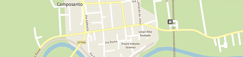 Mappa della impresa sciortino antonino a CAMPOSANTO