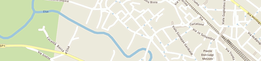 Mappa della impresa longeva srl a POGGIBONSI
