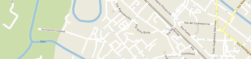 Mappa della impresa ghini dino a POGGIBONSI