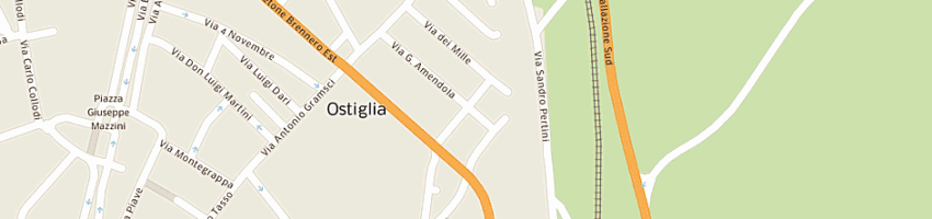 Mappa della impresa angeloni ermanno giorgio a OSTIGLIA