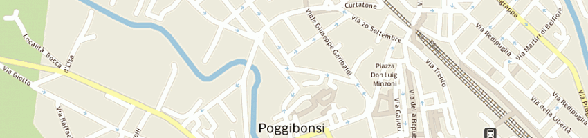 Mappa della impresa look system a POGGIBONSI