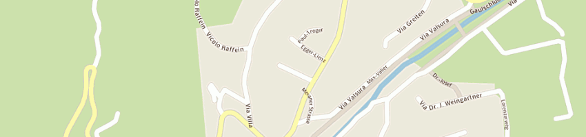Mappa della impresa egger anton a LANA