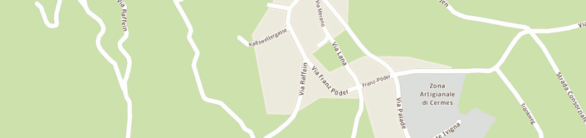 Mappa della impresa hotel schlosshotel a CERMES