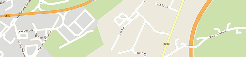 Mappa della impresa fusi forniture ufficio di fusi paolo e c sas a POGGIBONSI