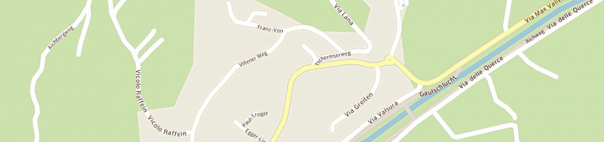 Mappa della impresa steiner ernst a LANA