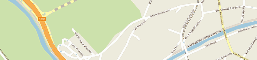 Mappa della impresa franzolin mario a MERANO