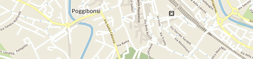 Mappa della impresa medium zenit a POGGIBONSI
