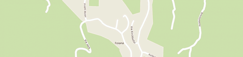 Mappa della impresa florale werkstatt ohg d hauser sandra e co a LANA