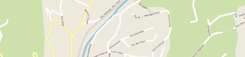 Mappa della impresa hotel eichhof a LANA
