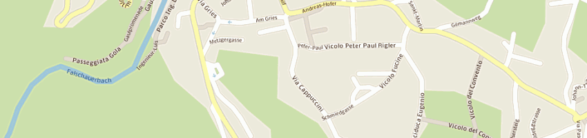 Mappa della impresa agreiter paul a LANA