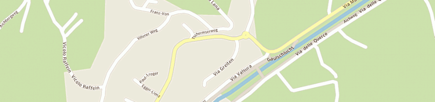 Mappa della impresa aufderklamm di aufderklamm manfred e c snc a LANA
