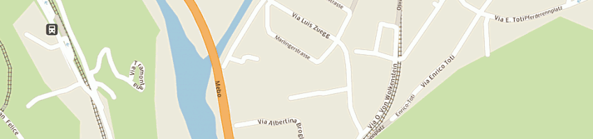 Mappa della impresa franz franz e co (sas) a MERANO