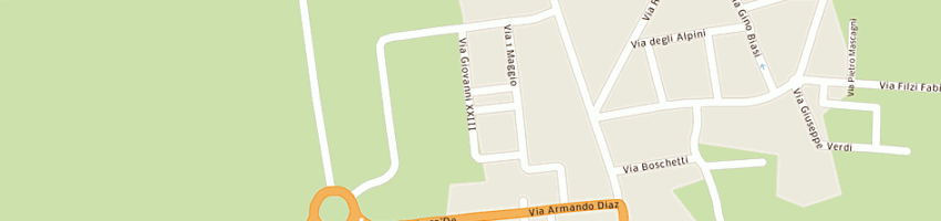 Mappa della impresa beltramini fausto a SANGUINETTO