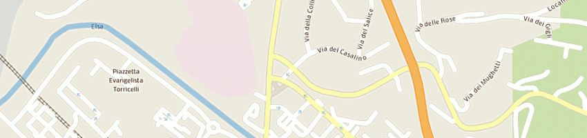 Mappa della impresa sani maurizio a POGGIBONSI