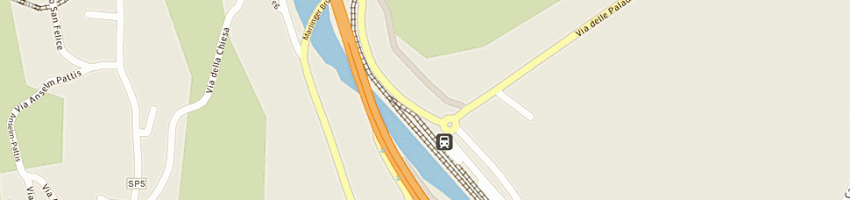 Mappa della impresa sanin srl a MERANO