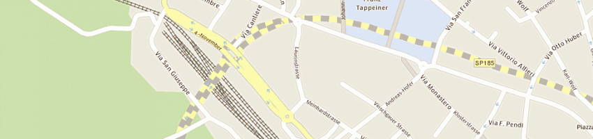 Mappa della impresa impresa di pulizie eurocleanings snc a MERANO