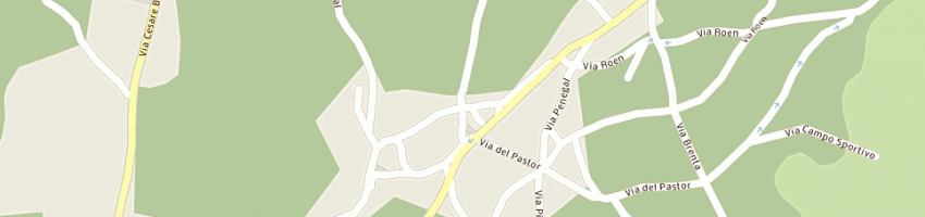 Mappa della impresa comune di ronzone a RONZONE
