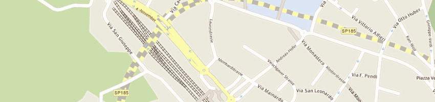 Mappa della impresa phila center a MERANO