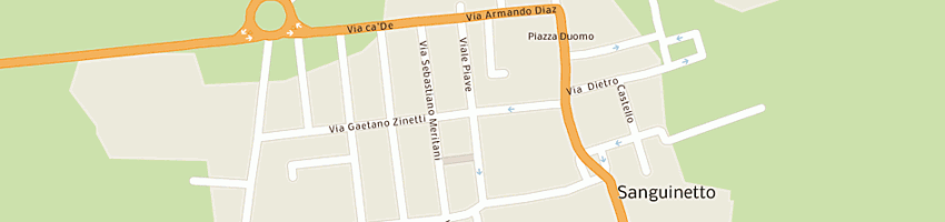 Mappa della impresa perazzolo gallo paola a SANGUINETTO