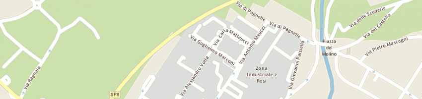 Mappa della impresa v babato e c srl a CALENZANO