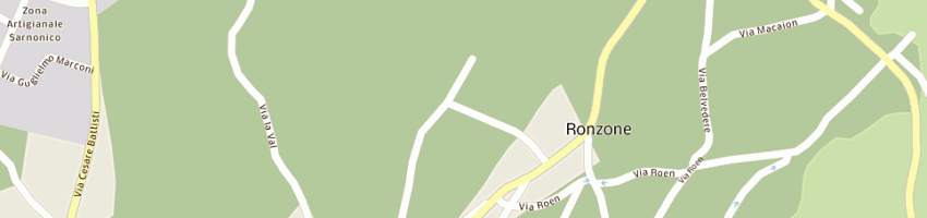 Mappa della impresa abram michele a RONZONE