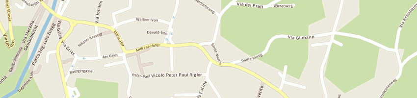 Mappa della impresa centro consulenza per la fruttiviticoltura a LANA