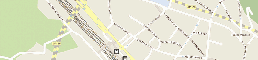 Mappa della impresa furlan commerz sas di furlan roberto e co a MERANO