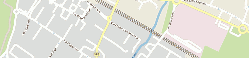 Mappa della impresa cieffe - srl a CALENZANO