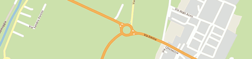 Mappa della impresa la cascina battelli srl a CRESPELLANO