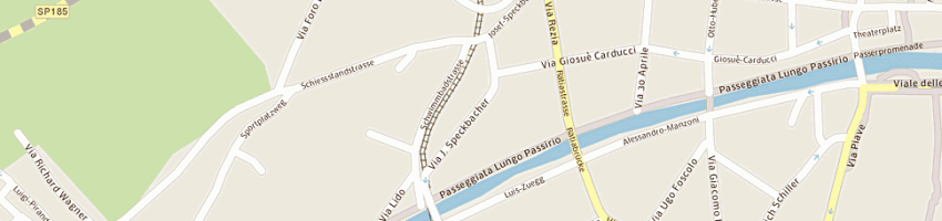Mappa della impresa de marchi maria a MERANO