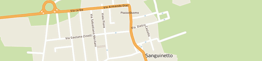 Mappa della impresa forigo flli a SANGUINETTO