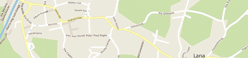 Mappa della impresa rewe (sas) a LANA